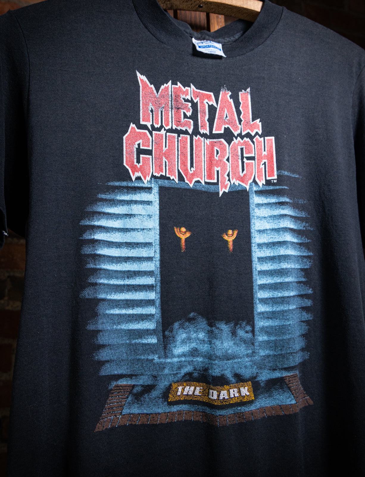 Vintage 1987 Metal Church Start The Fire Concert T Shirt Small