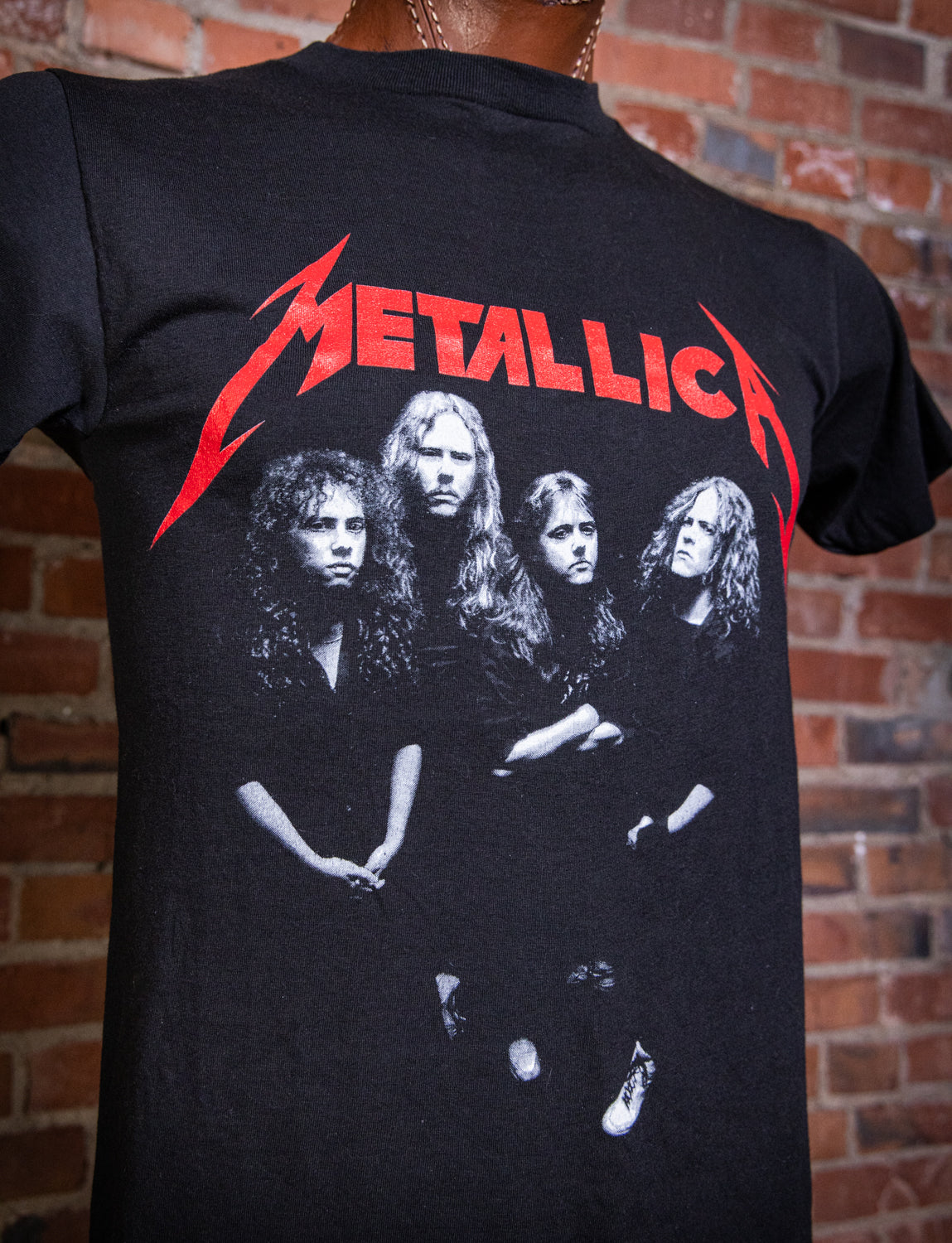 Vintage 1988 Metallica And Justice For All Concert T Shirt Medium