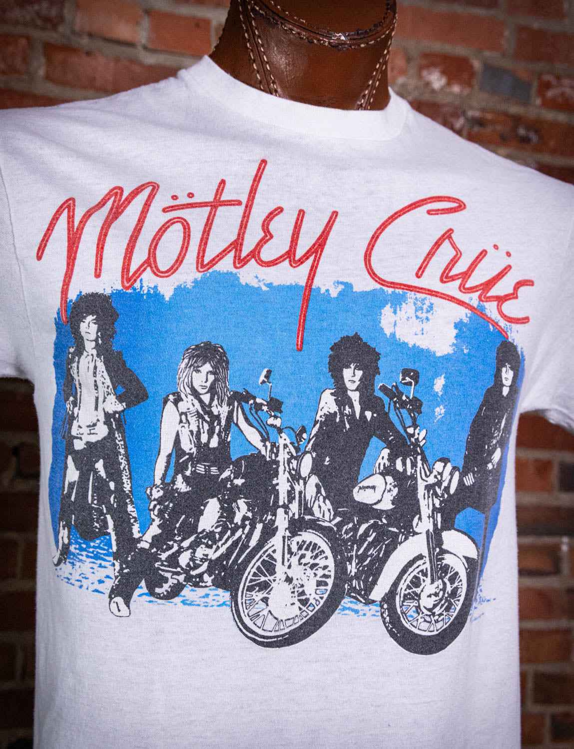 Vintage 1987 Mötley Crüe Girls Girls Girls Concert T Shirt Medium