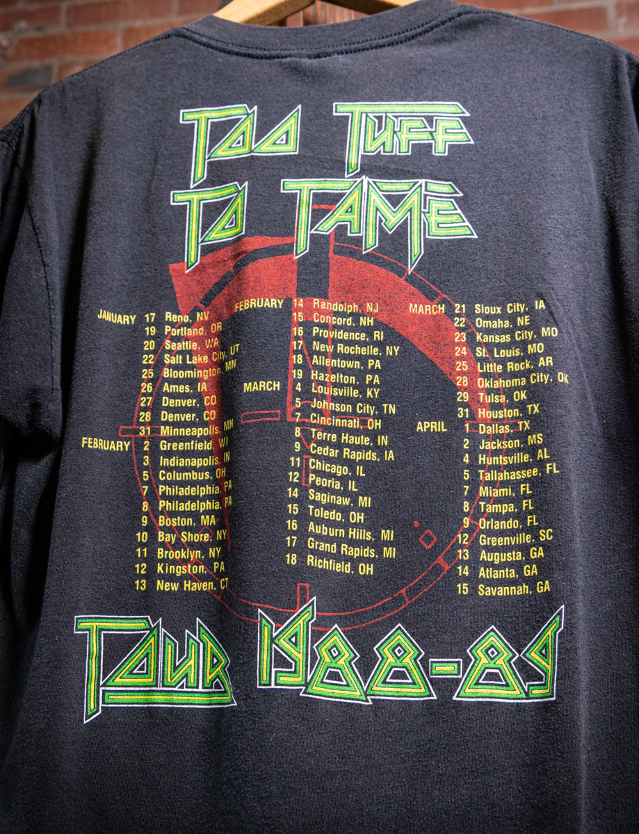 K-870★80's★USA製★【Alfalfa 1985©️】ヴィンテージT Vintage 1988/89 Winger Too Tuff To Tame Concert T Shirt Medium