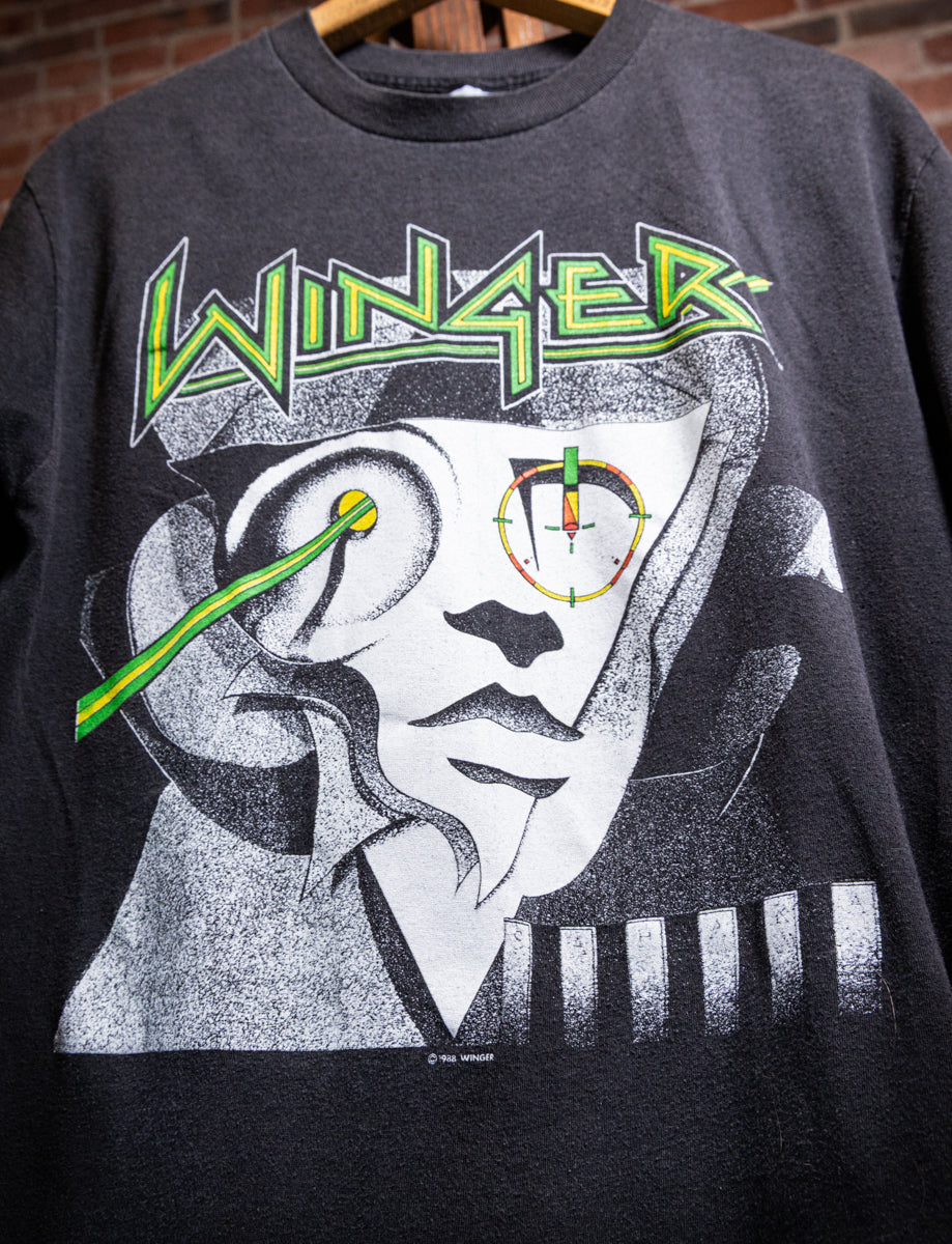 Vintage 1988/89 Winger Too Tuff To Tame Concert T Shirt Medium