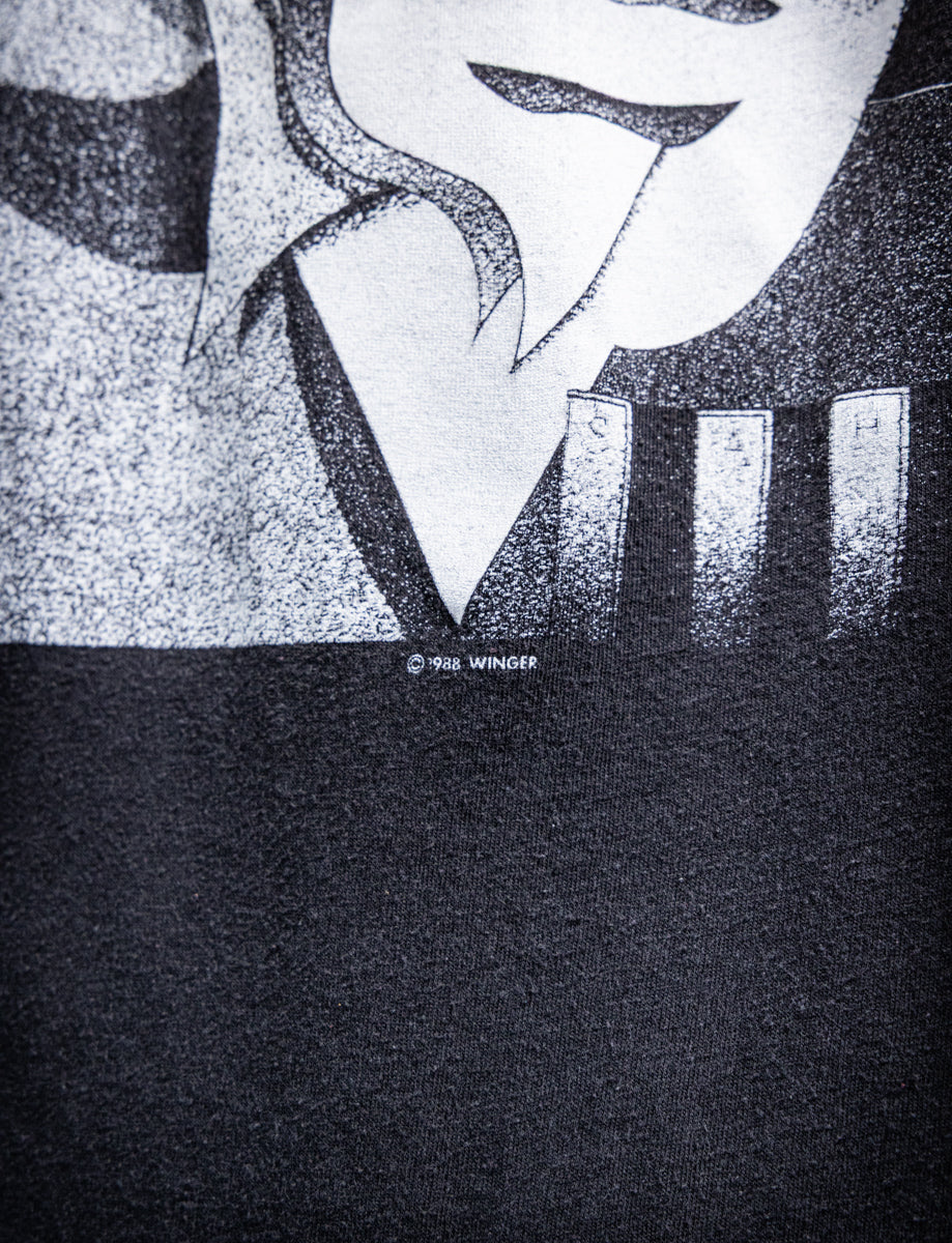 Vintage 1988/89 Winger Too Tuff To Tame Concert T Shirt Medium