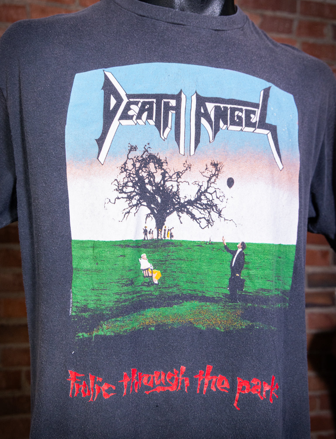 Vintage 1988 Death Angel Mutants on the Road Concert T Shirt Large