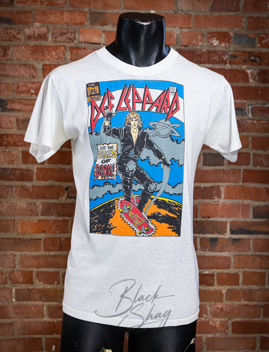 Vintage 1988 Def Leppard Women of Doom Concert T Shirt Medium
