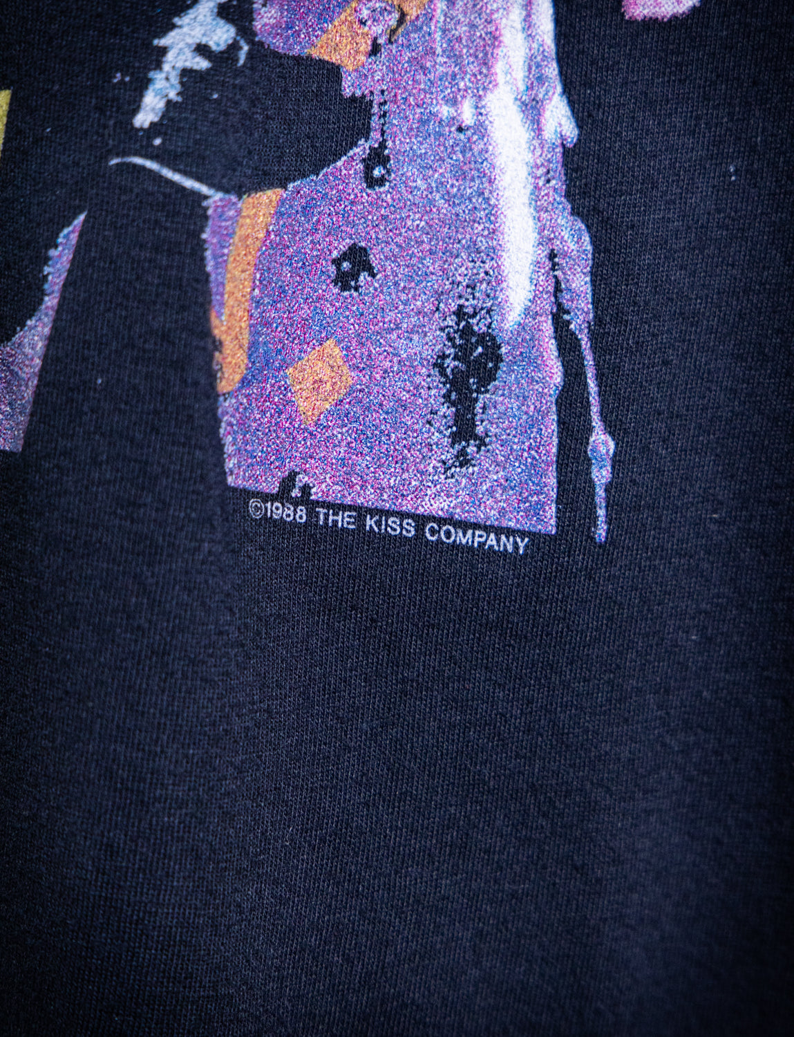 Vintage 1988 Kiss Paul Stanley Life is Like Sex Concert T Shirt Large