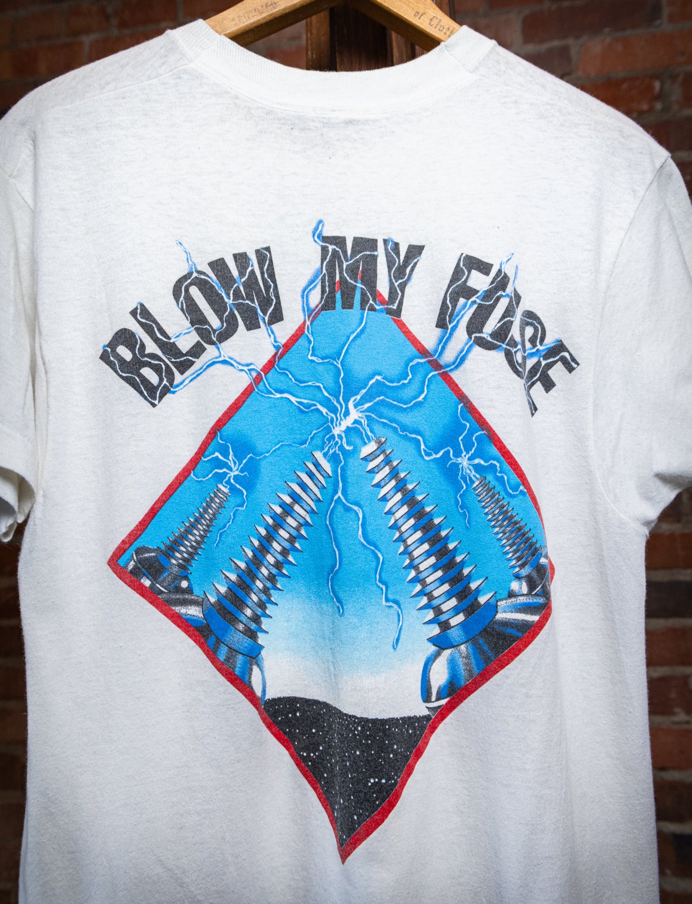 Vintage 1989 Kix Blow My Fuse Concert T Shirt Small/Medium