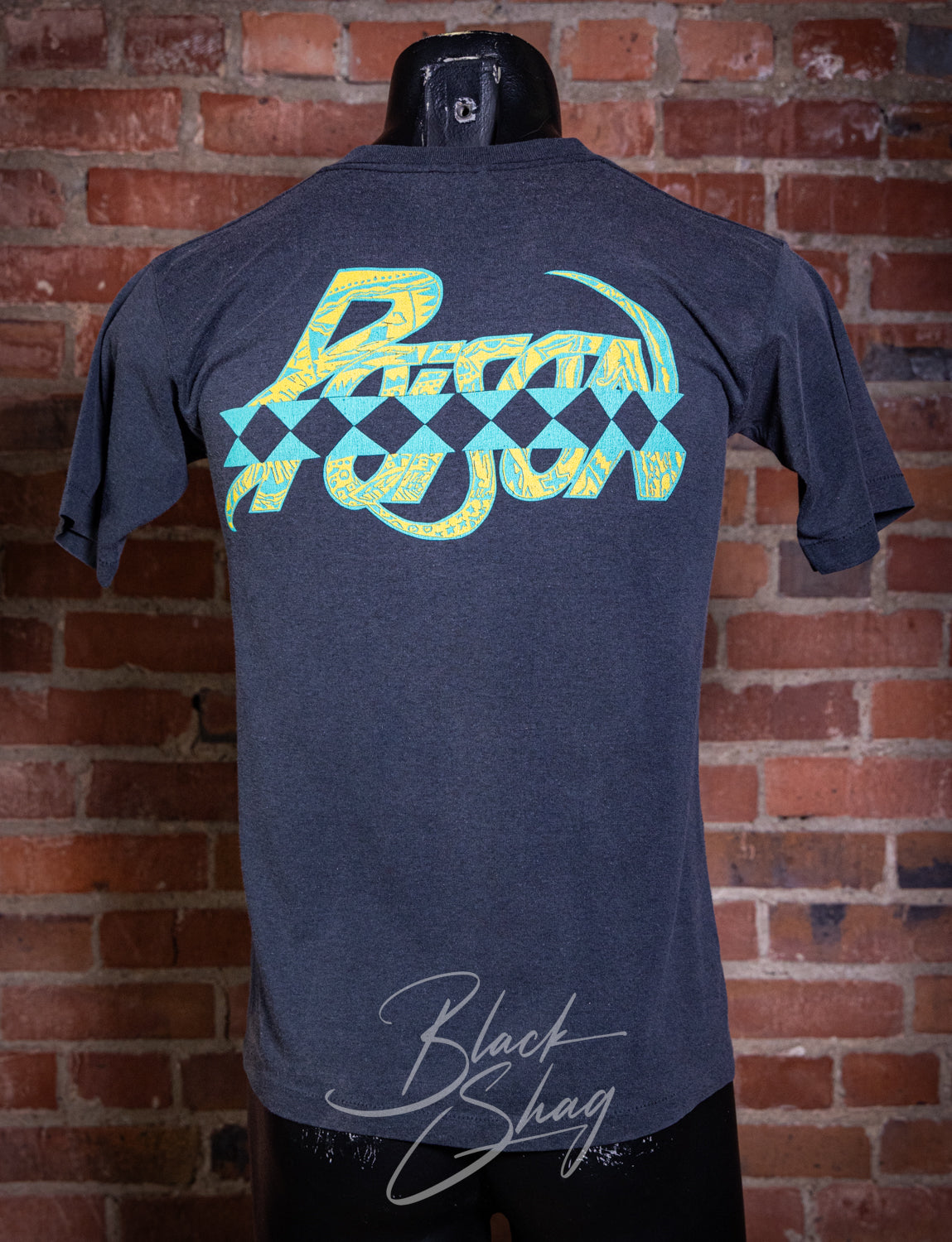 Vintage 1988 Poison Live Concert T Shirt Small