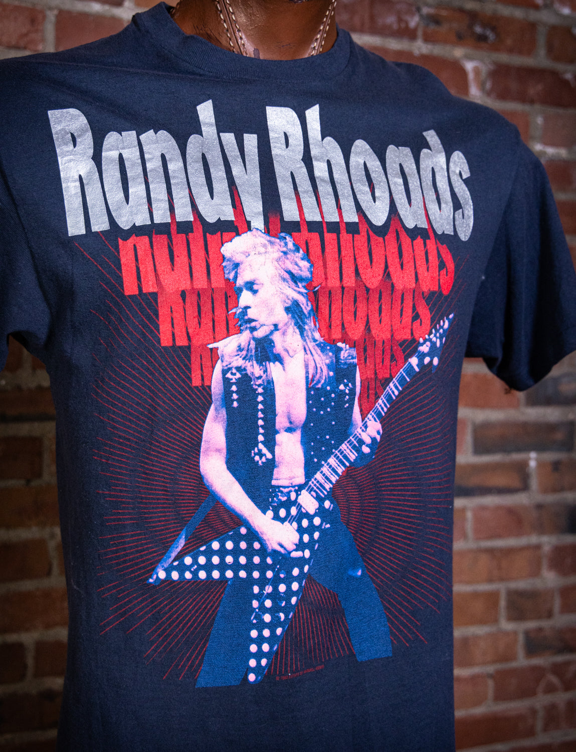 Vintage 1988 Randy Rhoads Guitar Greats Concert T Shirt Large