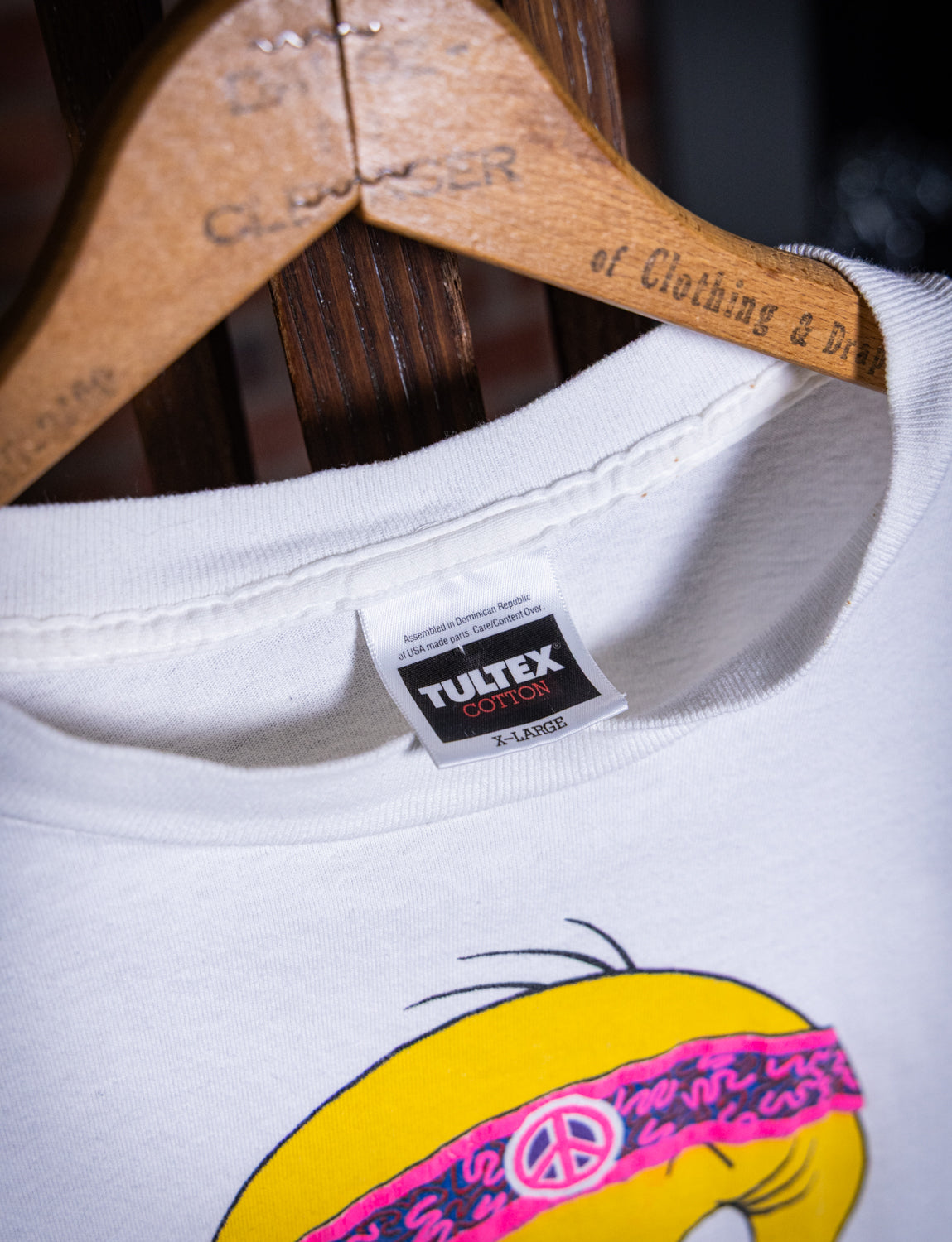 Vintage 1988 Tweety Bird Hippie Graphic T Shirt XL