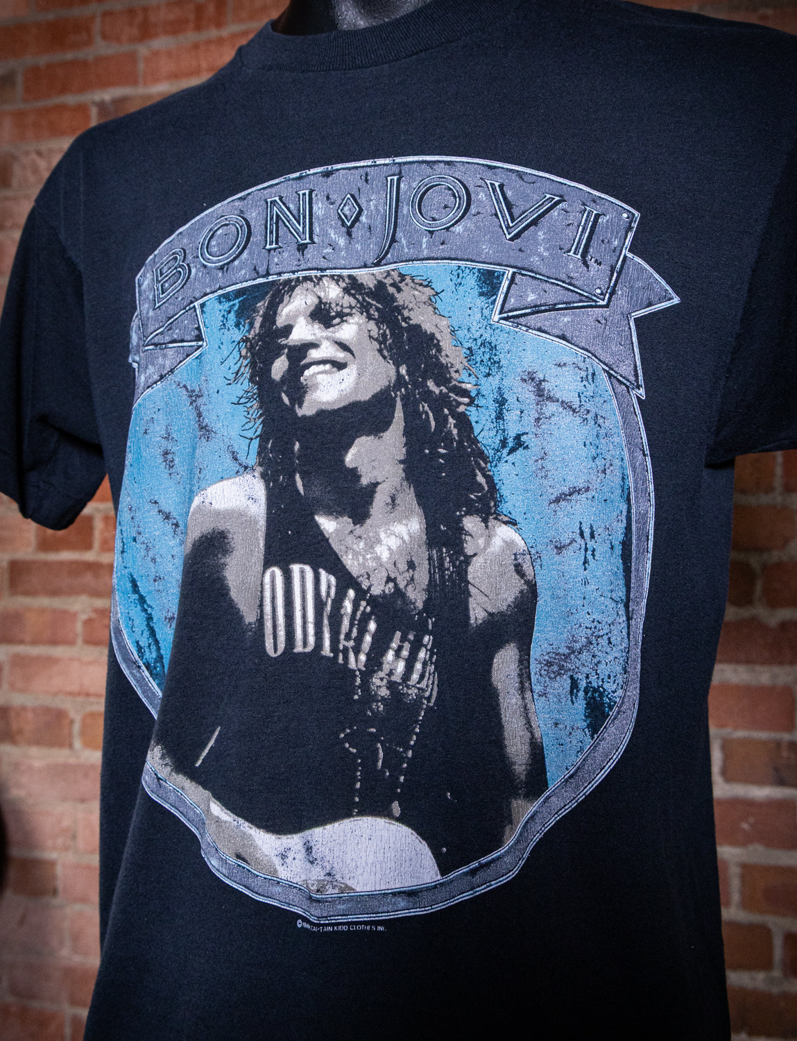 Vintage 1989 Bon Jovi New Jersey Concert T Shirt Large