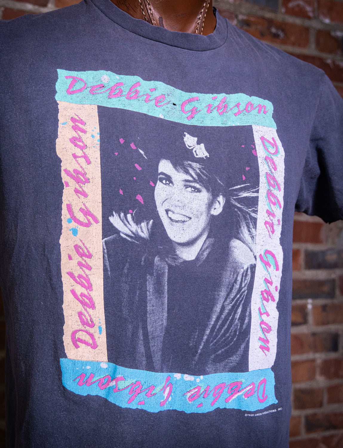 Vintage 1989 Debbie Gibson Electric Tour Concert T Shirt Large