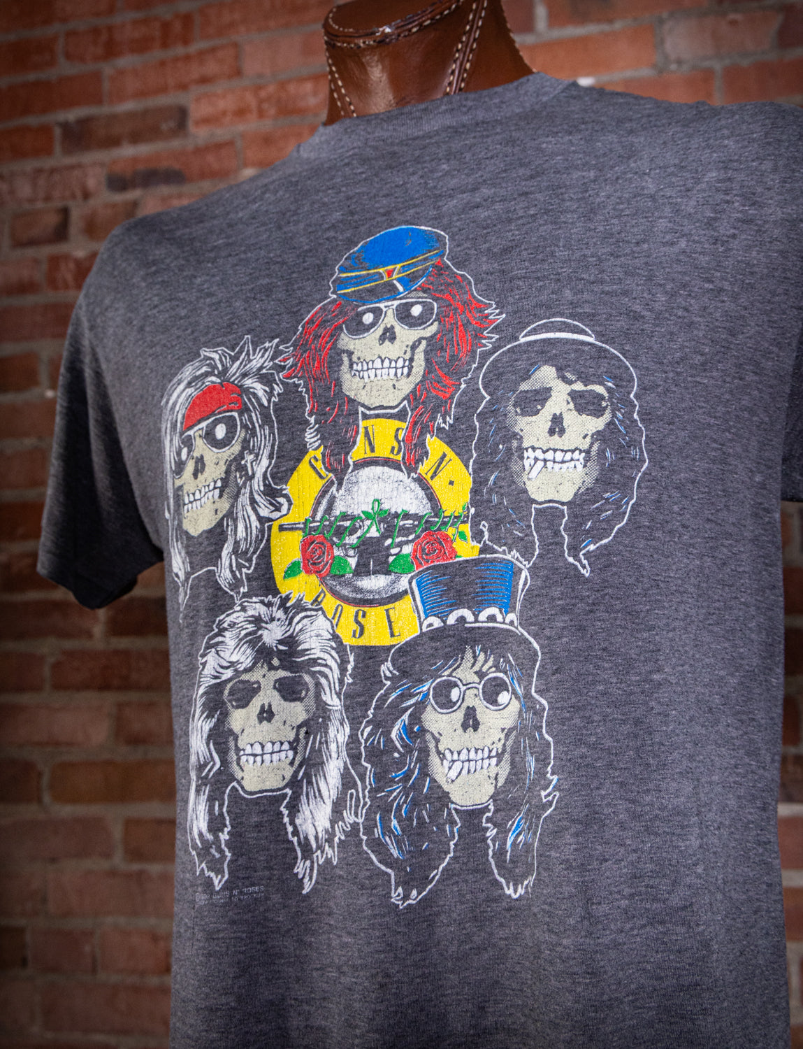 Vintage 1989 Guns N Roses AFD Los Angeles Coliseum Concert T Shirt XL