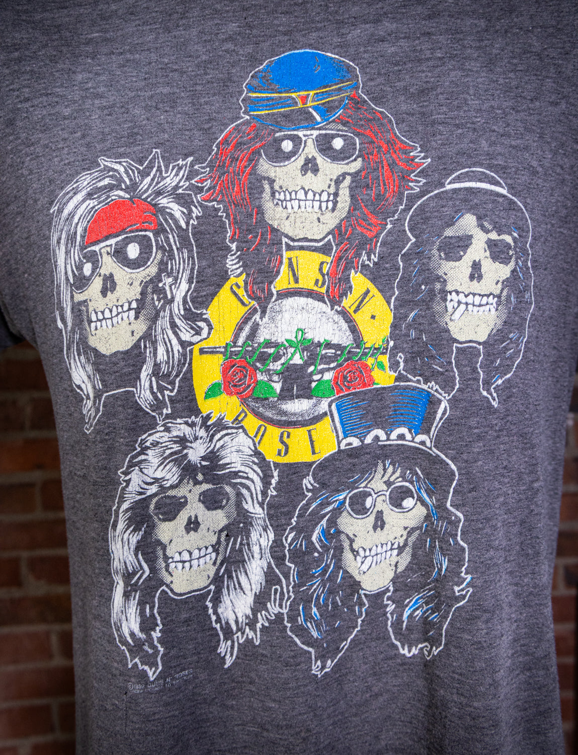 Vintage 1989 Guns N Roses AFD Los Angeles Coliseum Concert T Shirt XL