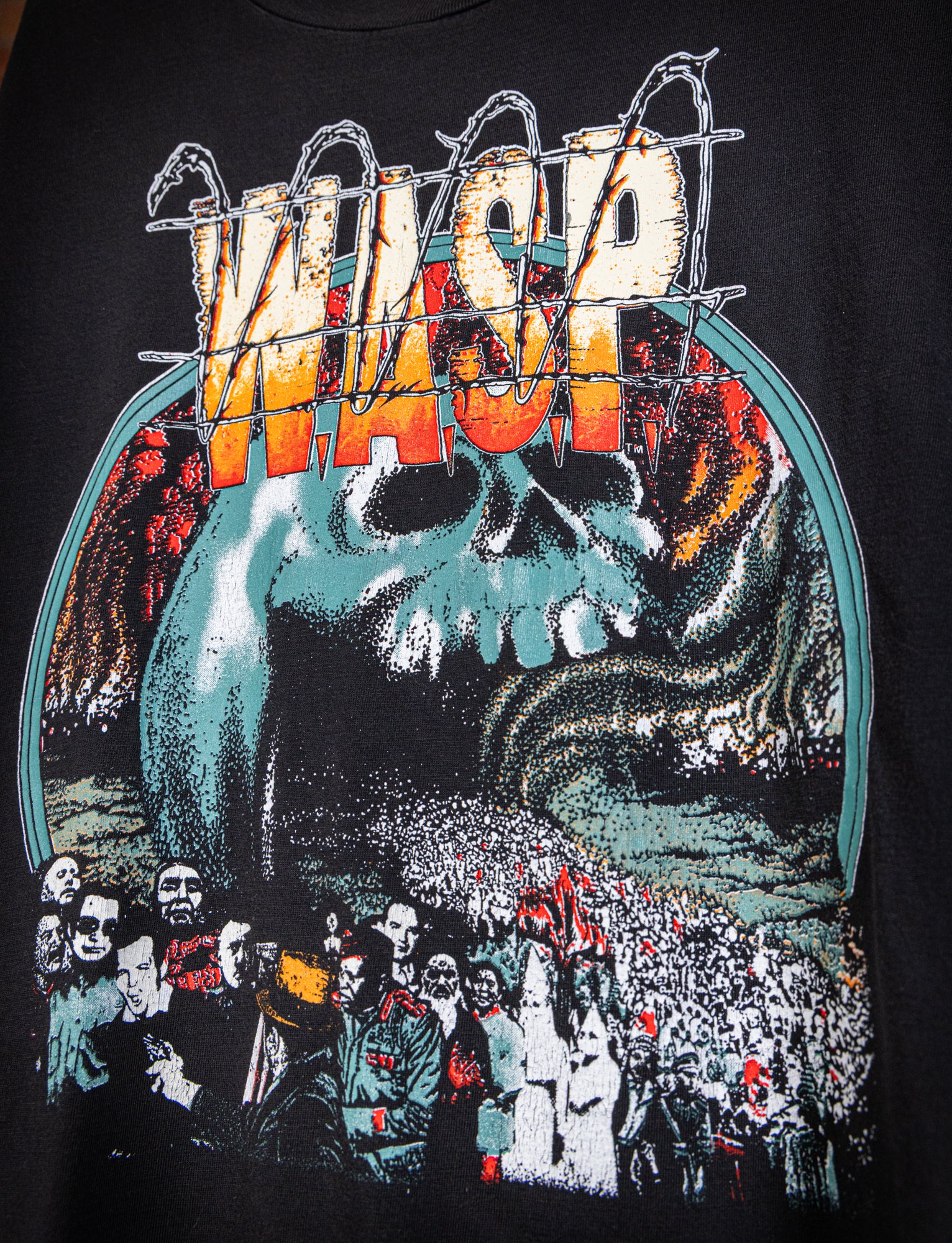 Vintage 1989 WASP Headless European Tour Concert T Shirt Large