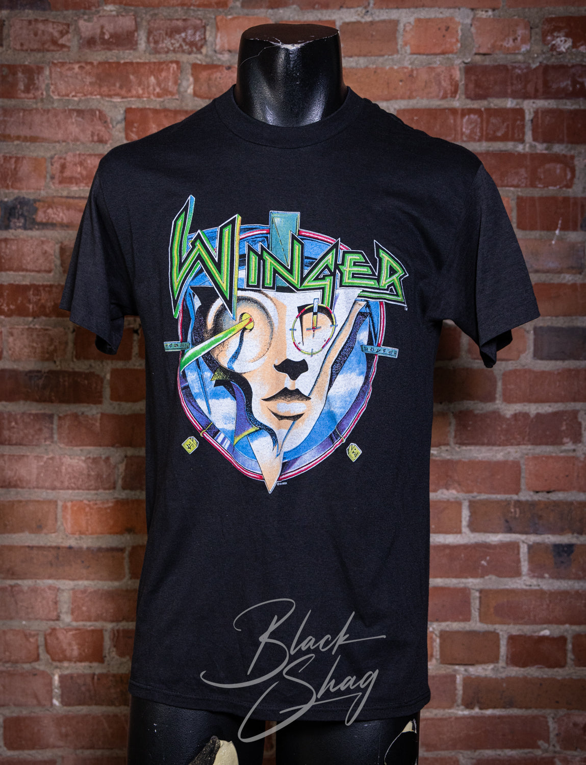 Vintage 1989 Winger Too Tuff to Tame Concert T Shirt Medium