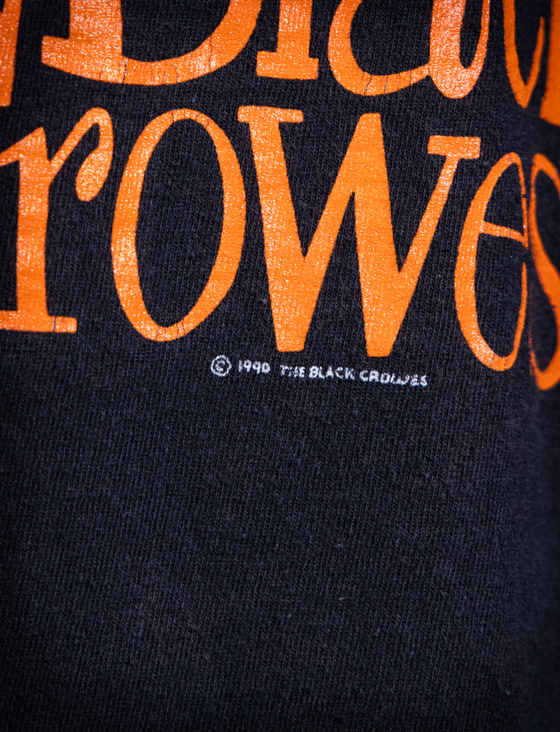Vintage 1990 Black Crowes Shaker Your Money Maker World Tour Concert T Shirt Large