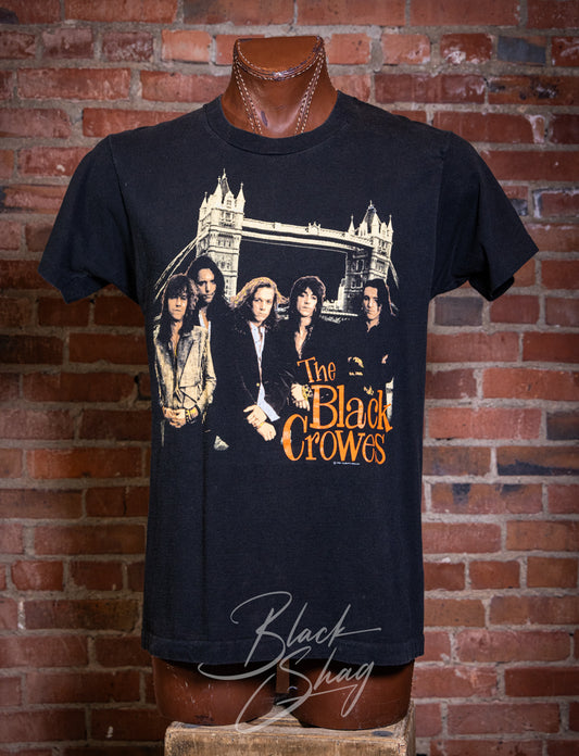 Vintage 1990 Black Crowes Shaker Your Money Maker World Tour Concert T Shirt Large
