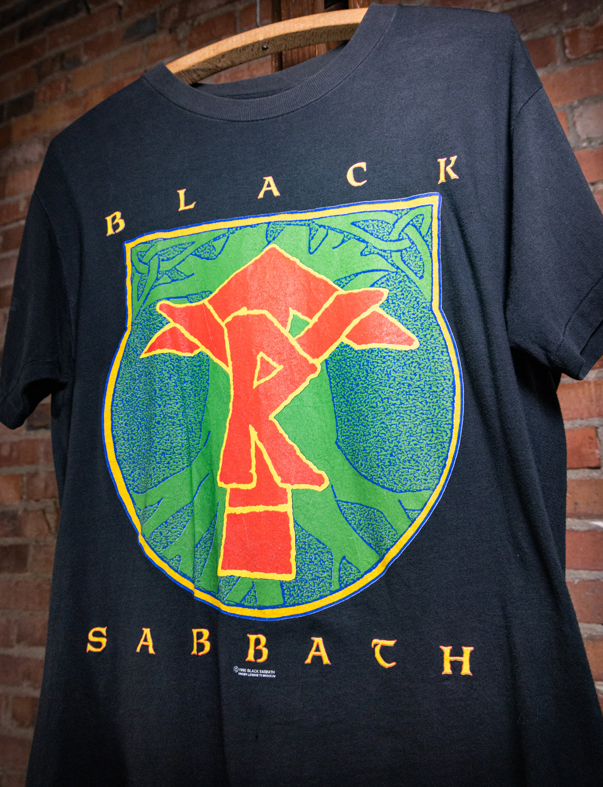 Vintage 1990 Black Sabbath TYR Concert T Shirt Large