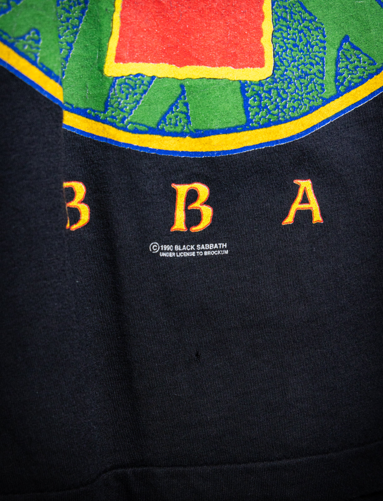 Vintage 1990 Black Sabbath TYR Concert T Shirt Large