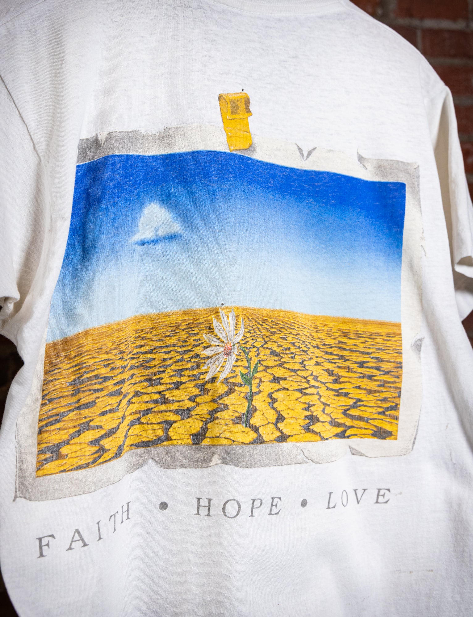 Vintage 1990 Kings X Faith Hope Love Concert T Shirt Small
