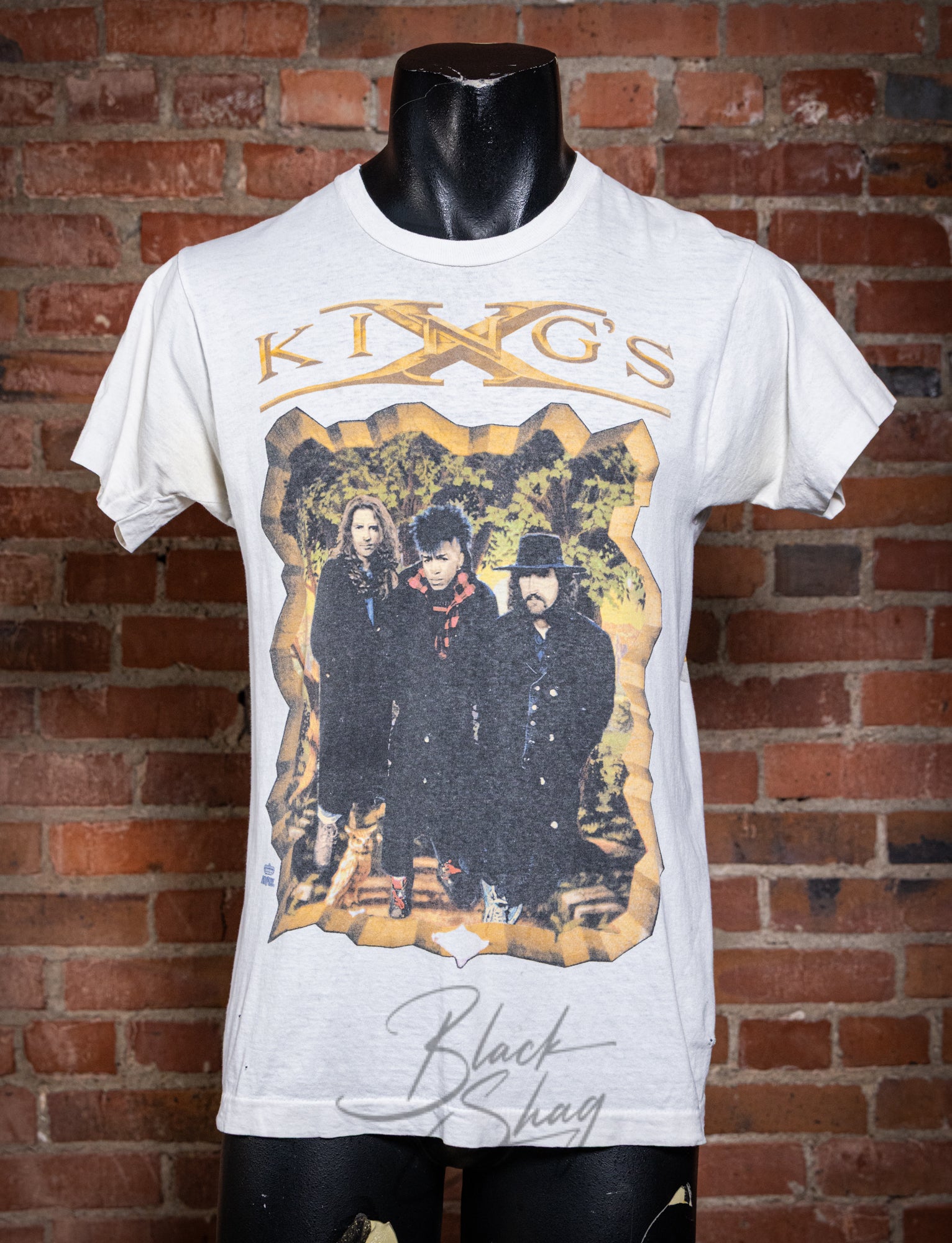 Vintage 1990 Kings X Faith Hope Love Concert T Shirt Small