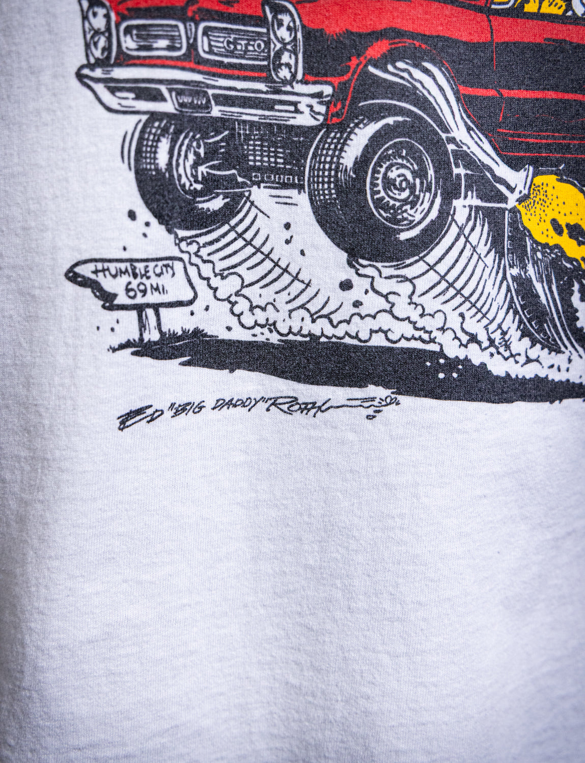 Vintage 1990 Rat Fink Wild Child Graphic T Shirt XL