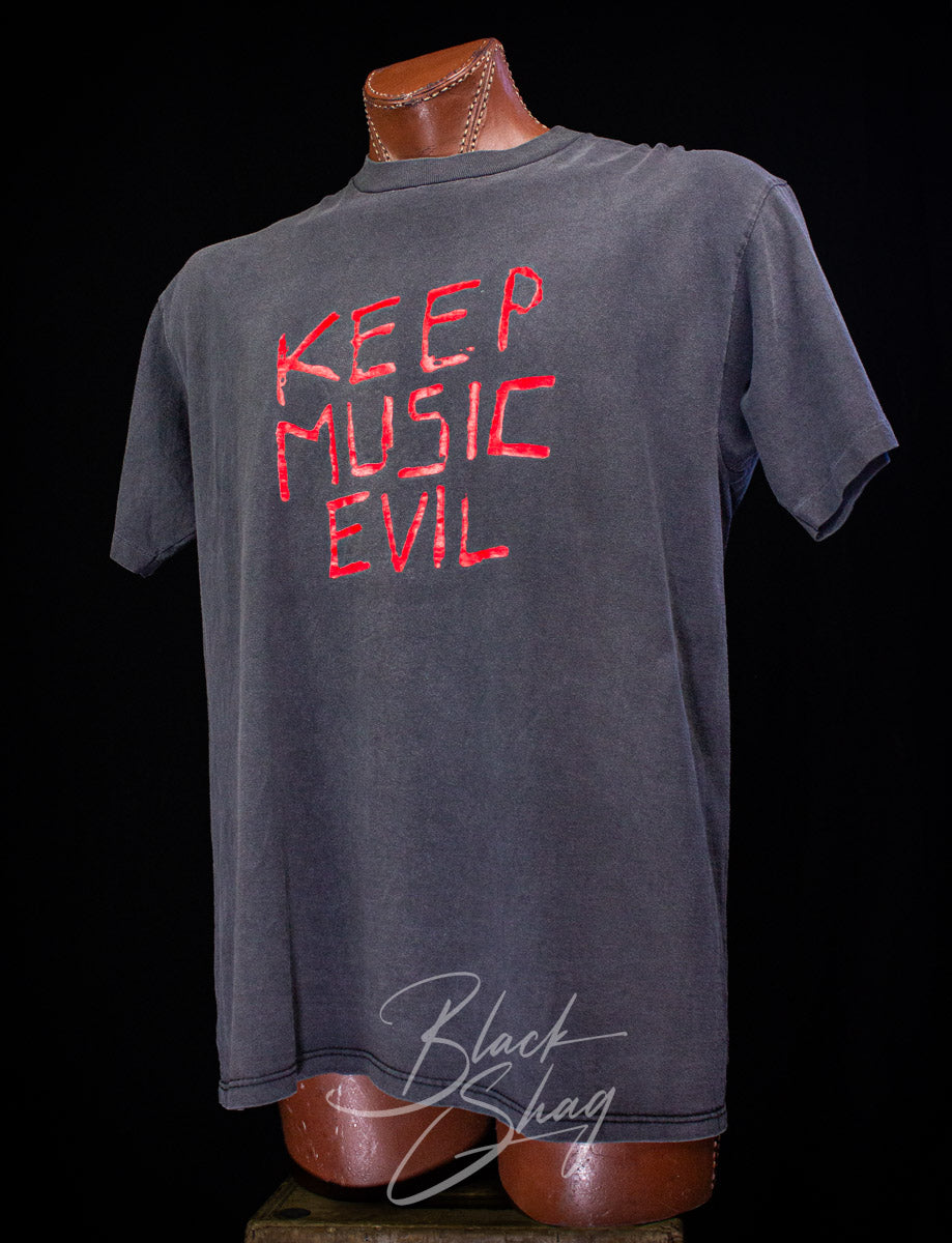 Vintage 1991 Fatima Mansions Keep Music Evil Concert T Shirt XL