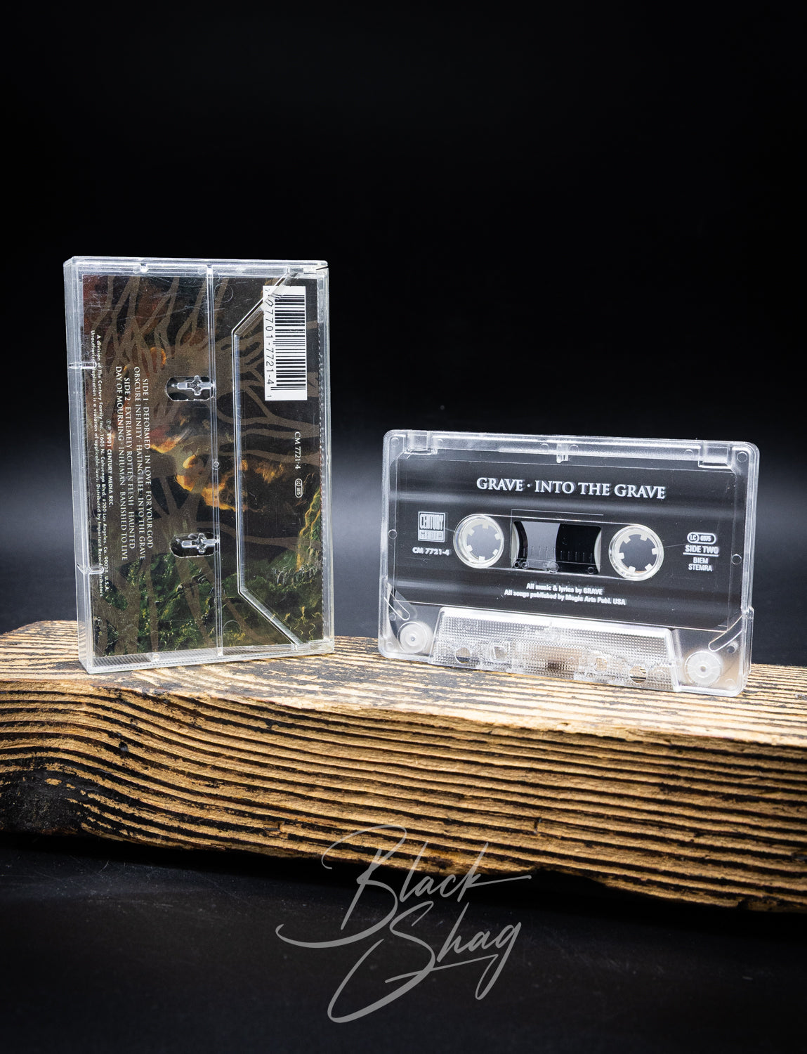 Vintage Grave Into the Grave Cassette 1991