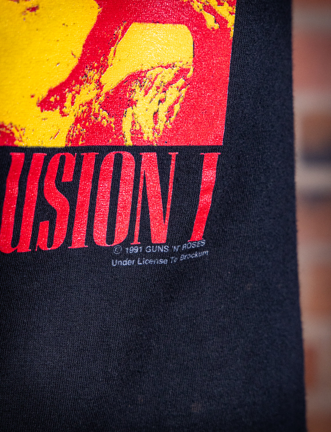 Vintage 1991 Guns N' Roses Use Your Illusion 1 Concert T Shirt Medium