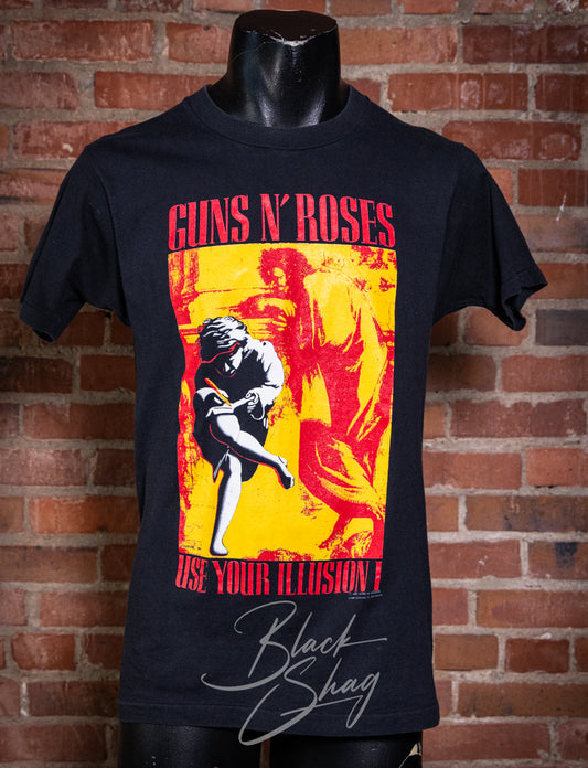 Vintage 1991 Guns N' Roses Use Your Illusion 1 Concert T Shirt Medium