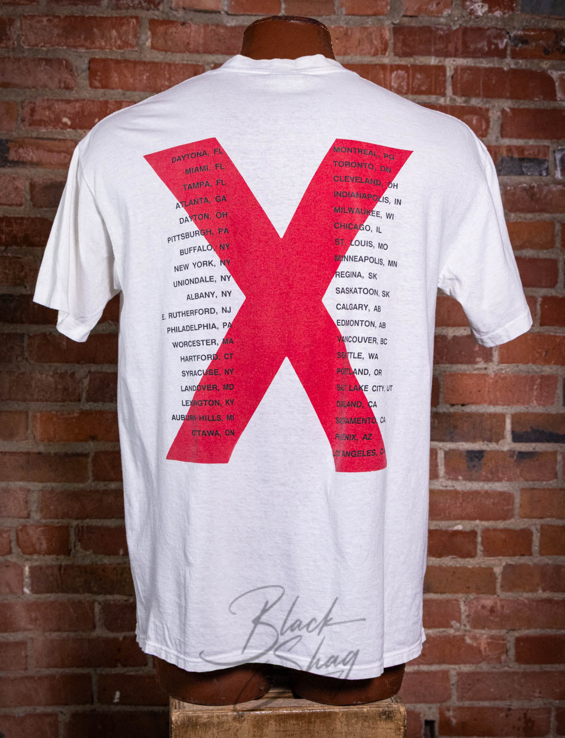 Vintage 1991 INXS Tour Concert T Shirt XL