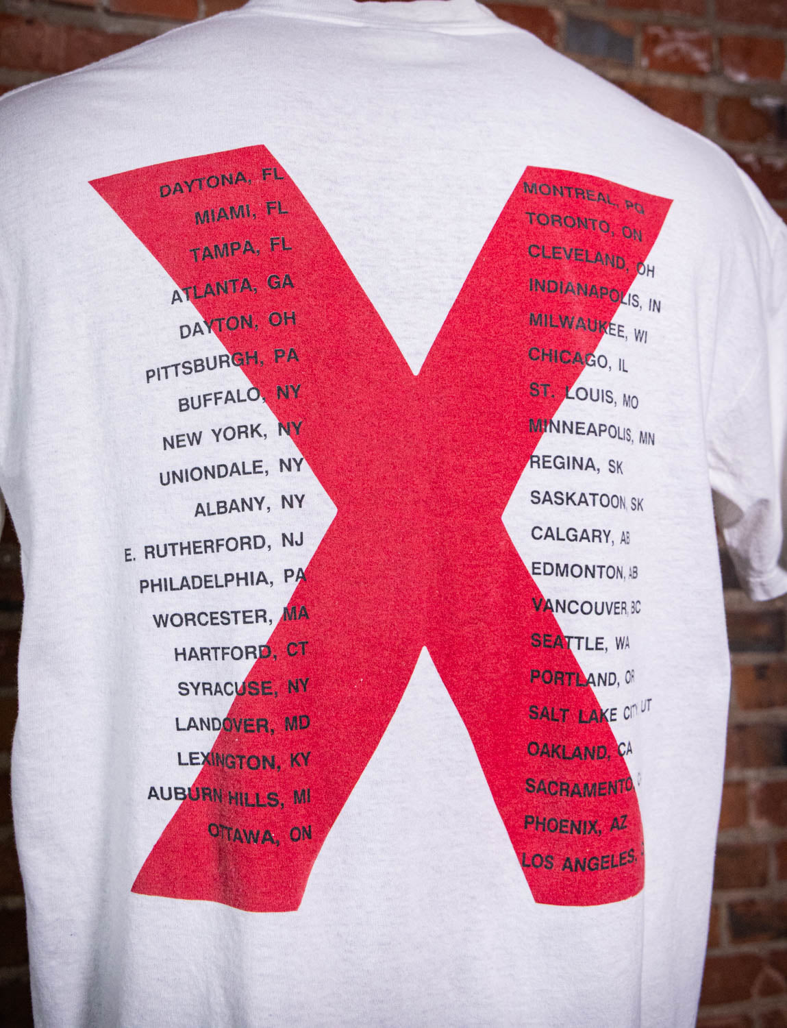 Vintage 1991 INXS Tour Concert T Shirt XL