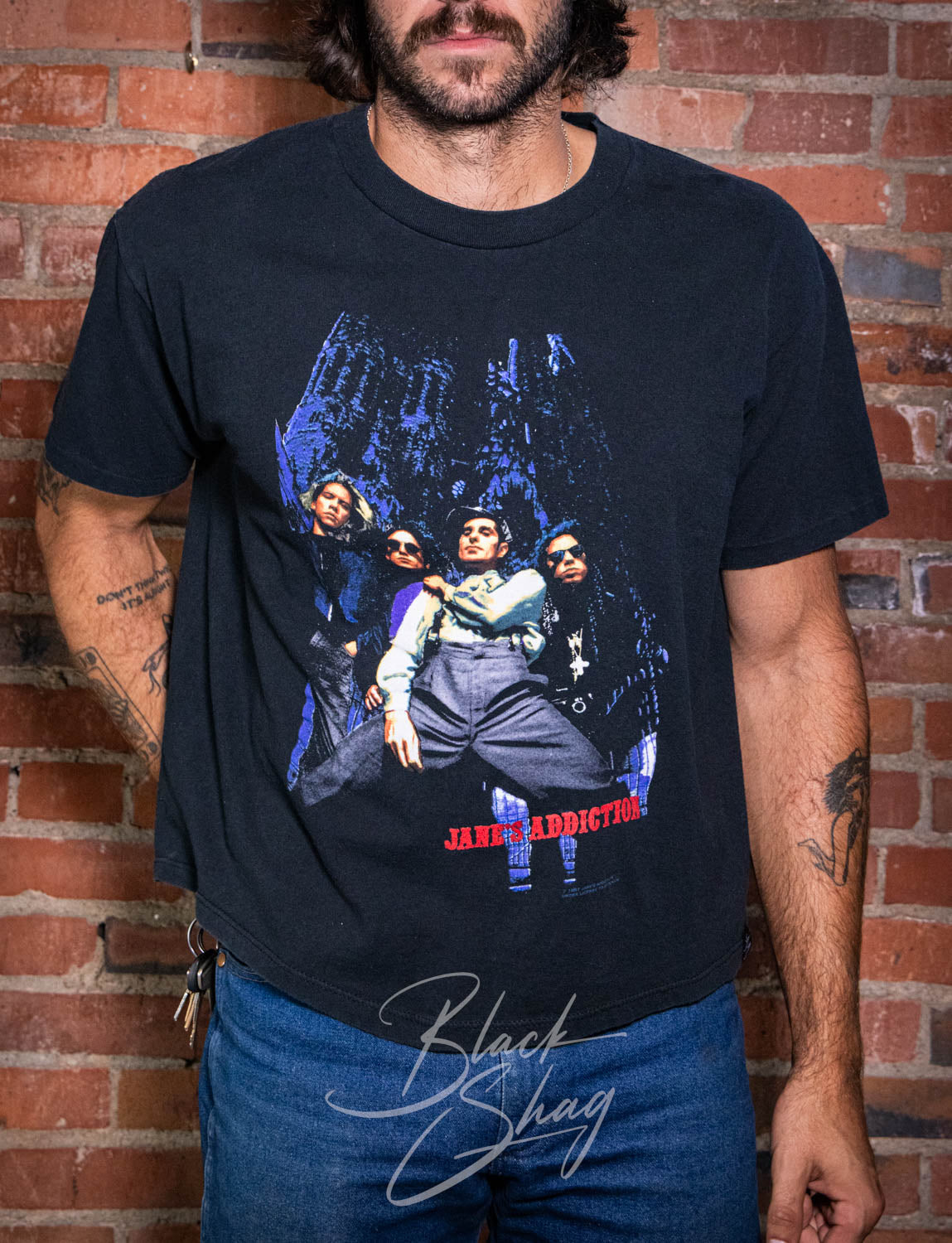 Vintage 1990/91 Jane's Addiction El Ritual de lo Habitual Concert T Shirt XL
