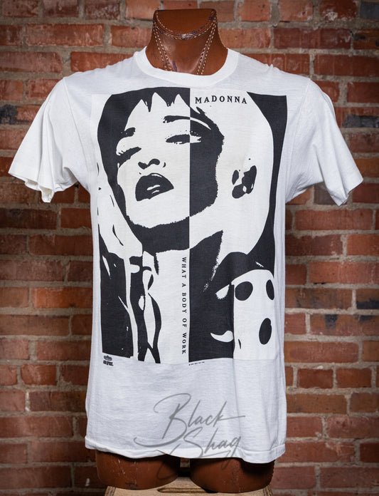 Vintage 1991 Madonna What A Body of Work Concert T Shirt Large