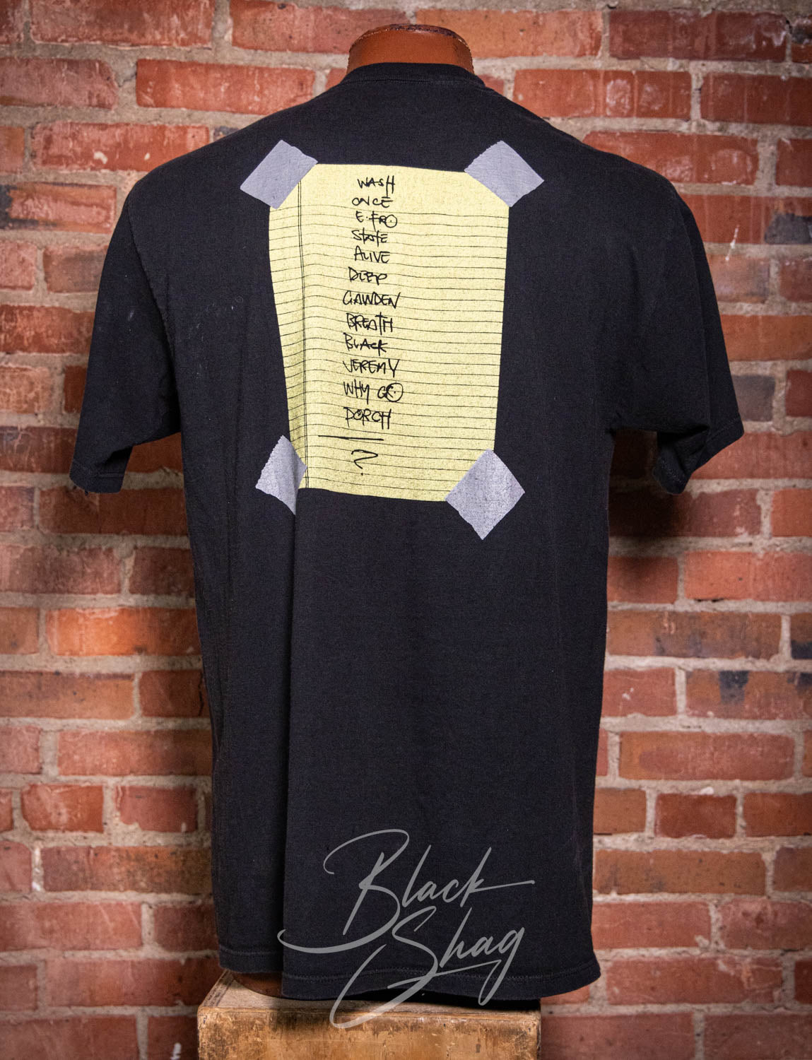 Vintage 1991 Pearl Alive Stick Man Concert T Shirt XL