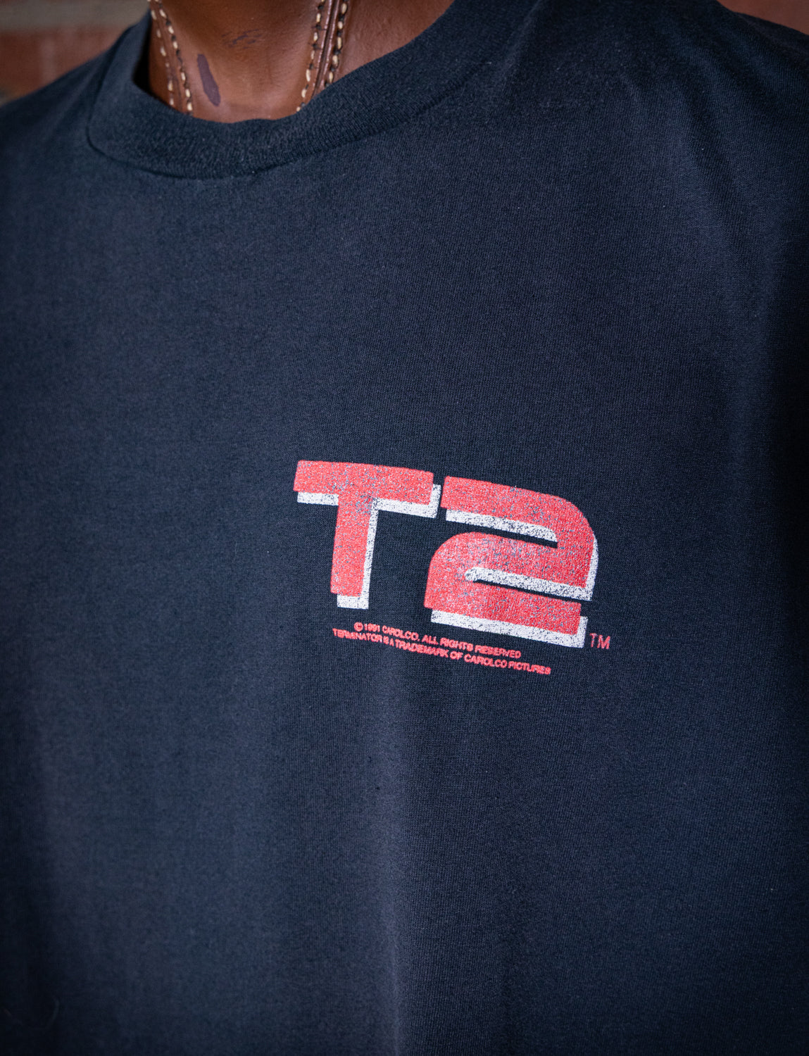 Vintage 1991 Terminator 2 Graphic T Shirt XXL