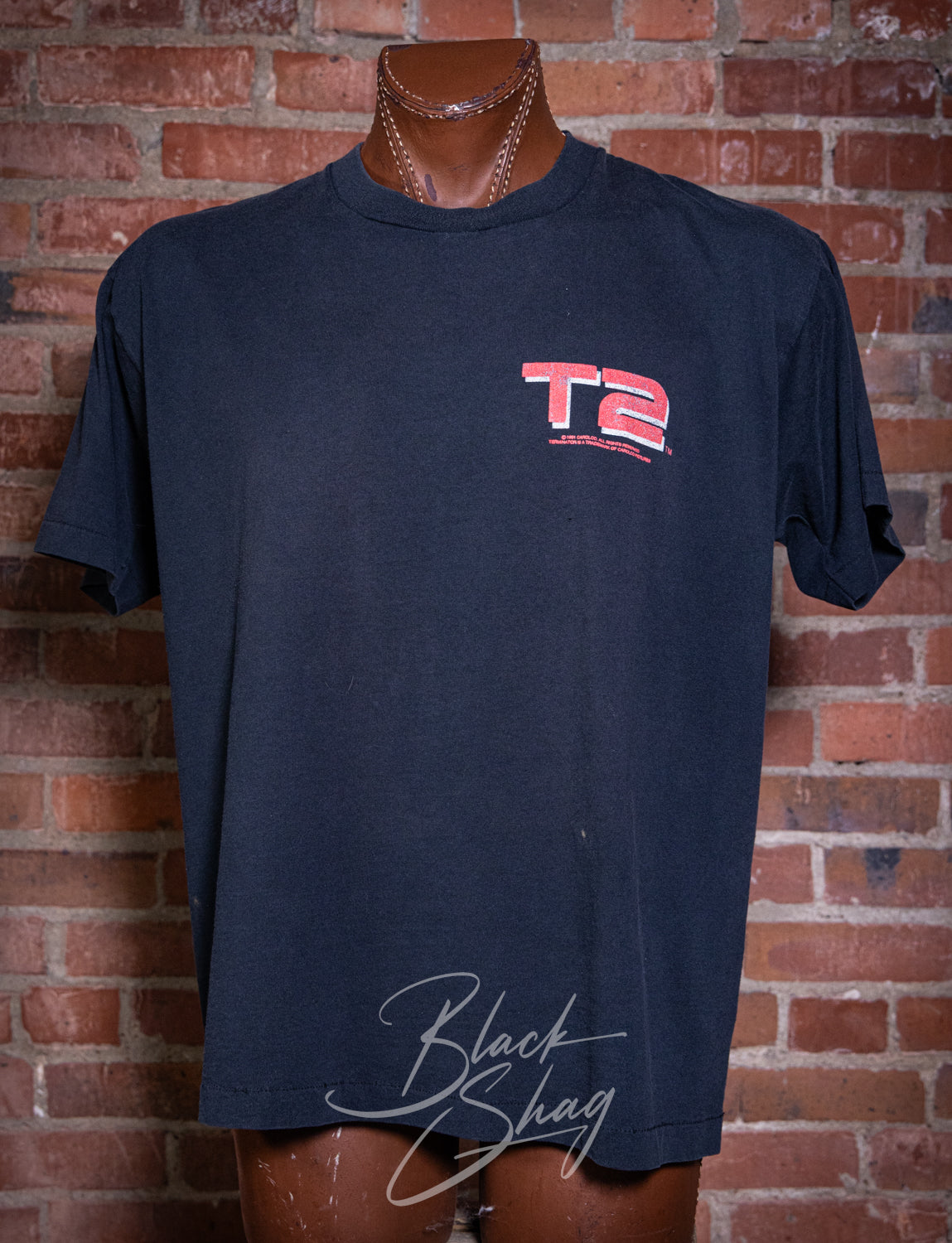 Vintage 1991 Terminator 2 Graphic T Shirt XXL