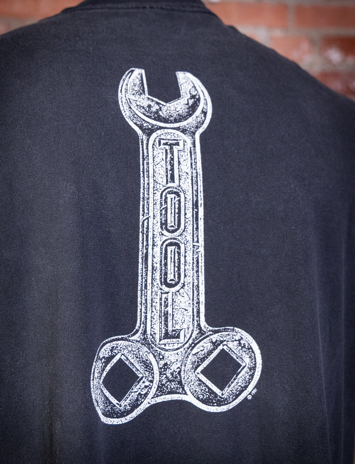 Vintage 1991 Tool Wrench Logo Concert T Shirt XL