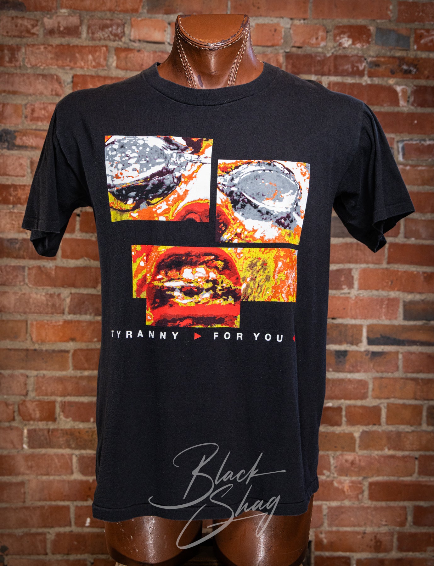 Vintage 1991 Front 242 Tyranny for You Concert T Shirt Large