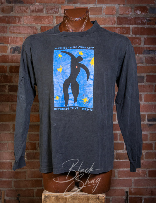 Vintage 1992/93 New York Henry Matisse Retrospective Long Sleeve Graphic T Shirt XL