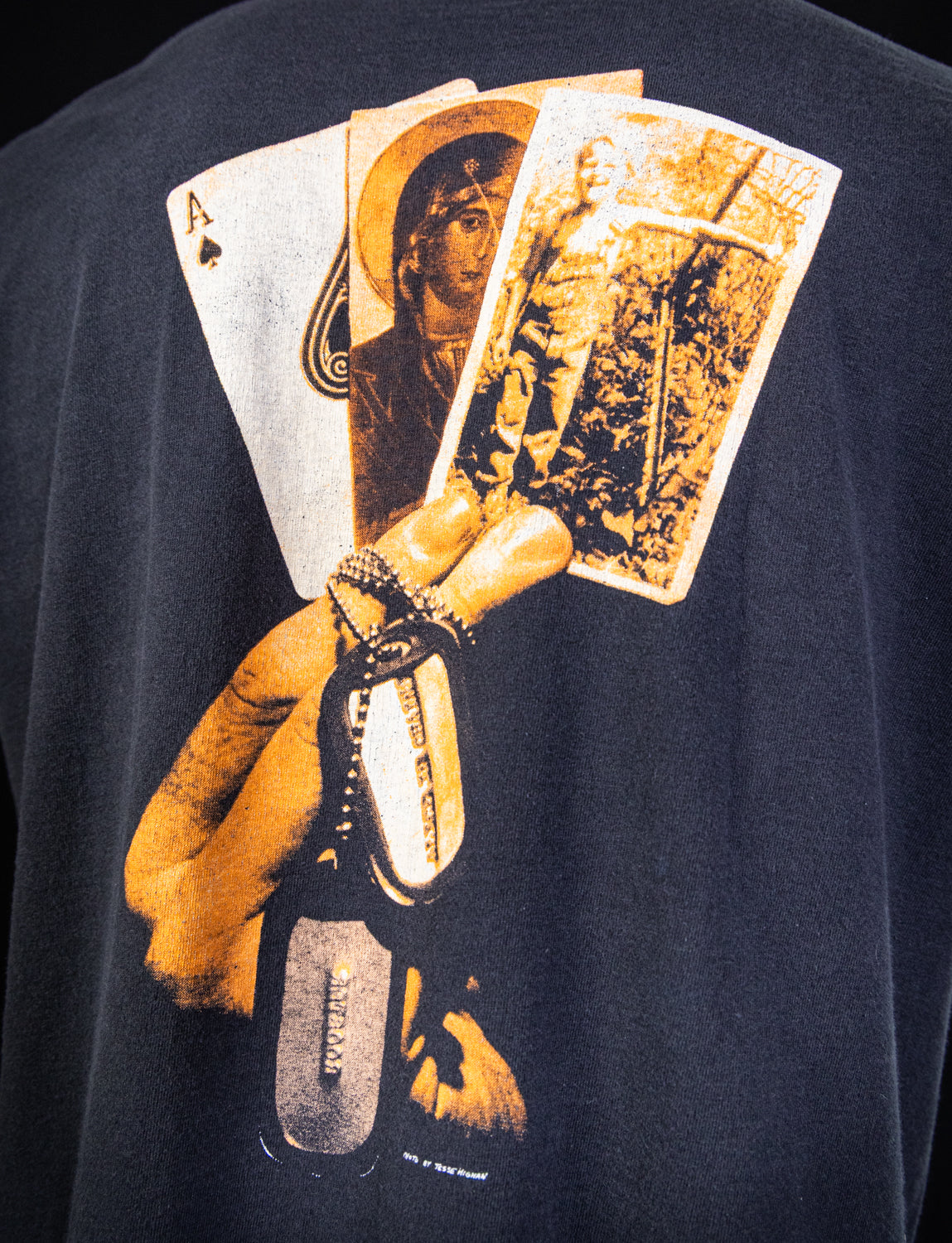 Vintage 1993 Alice In Chains Rooster Concert T Shirt XL