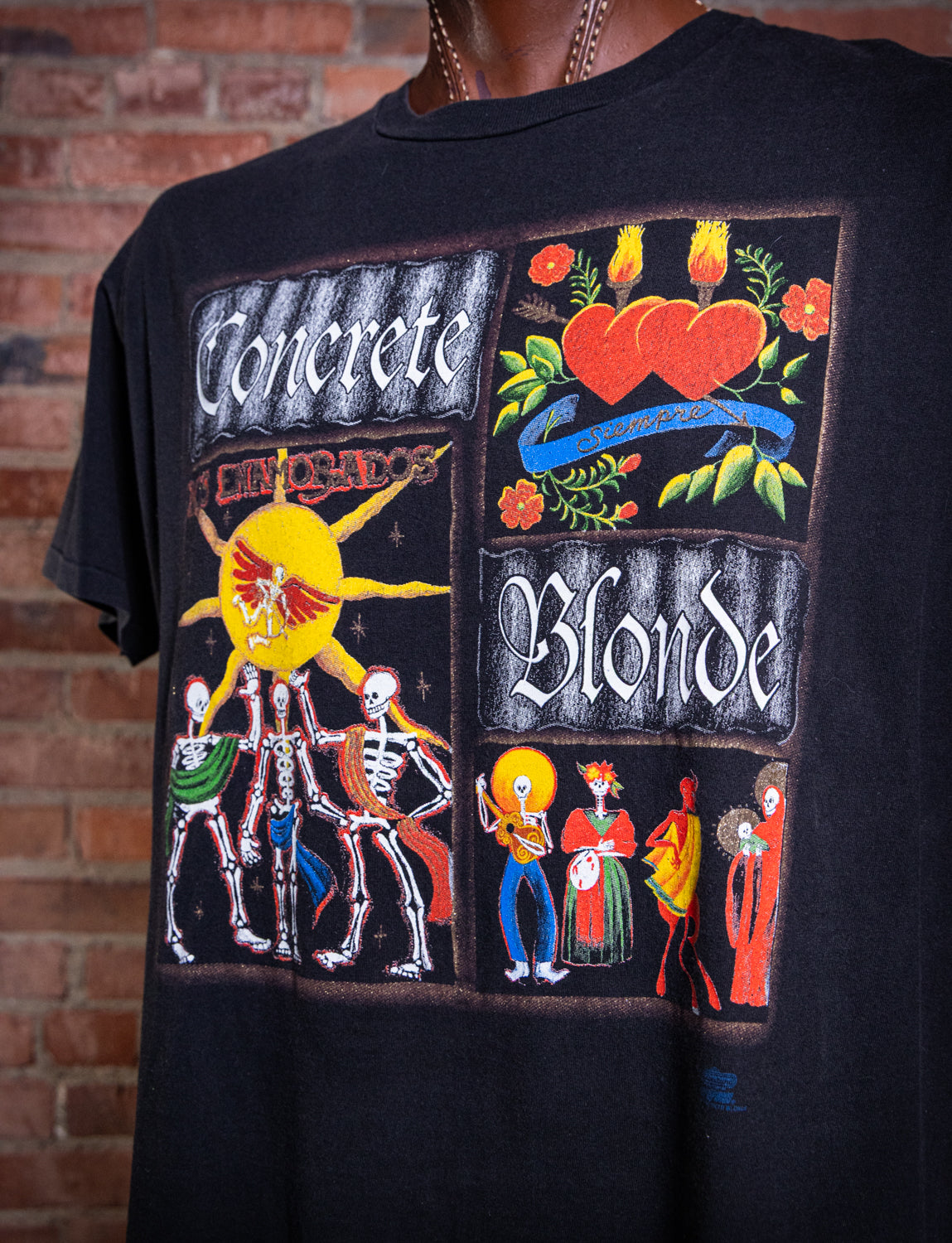 Vintage 1993 Concrete Blonde Destino Concert T Shirt XL