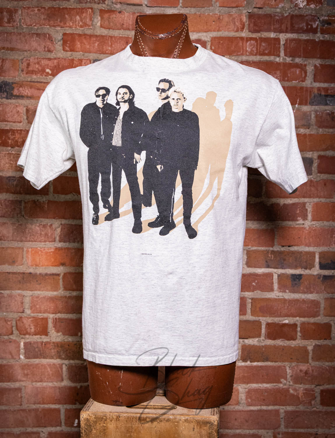 Vintage 1993 Depeche Mode Heather Gray Concert T Shirt XL