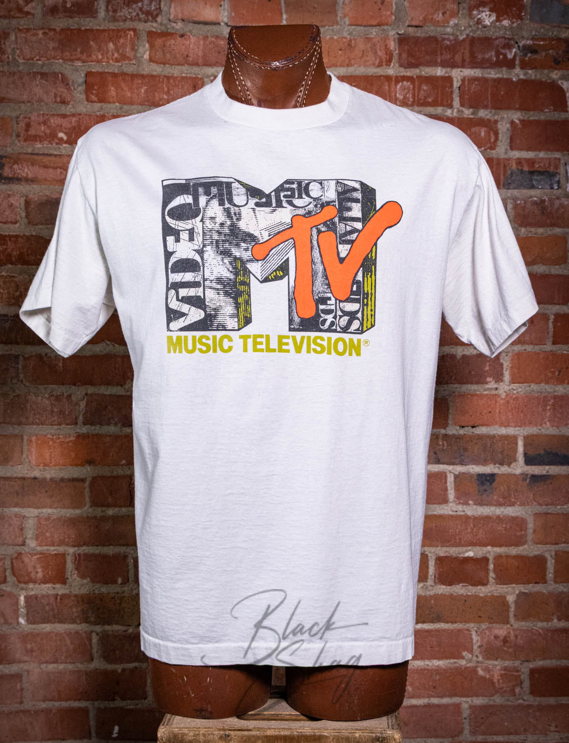 Vintage 1993 MTV Music Video Awards Graphic T Shirt XL