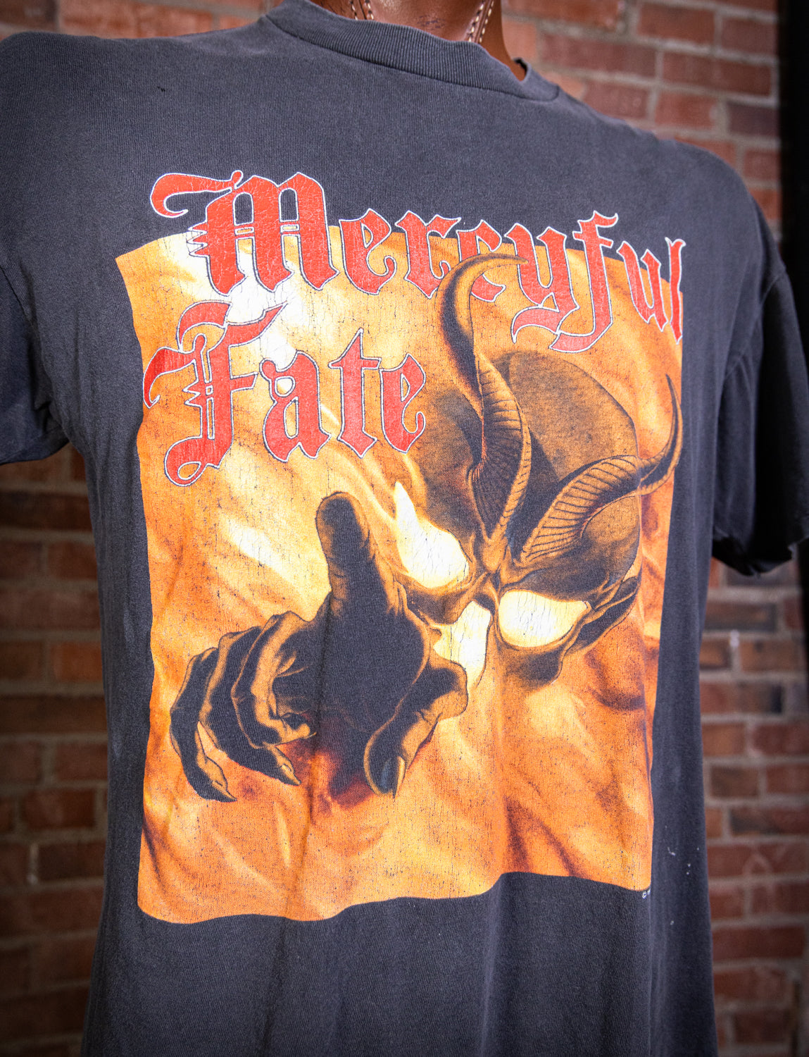 Vintage 1993 Mercyful Fate North America Tour Concert T Shirt XL