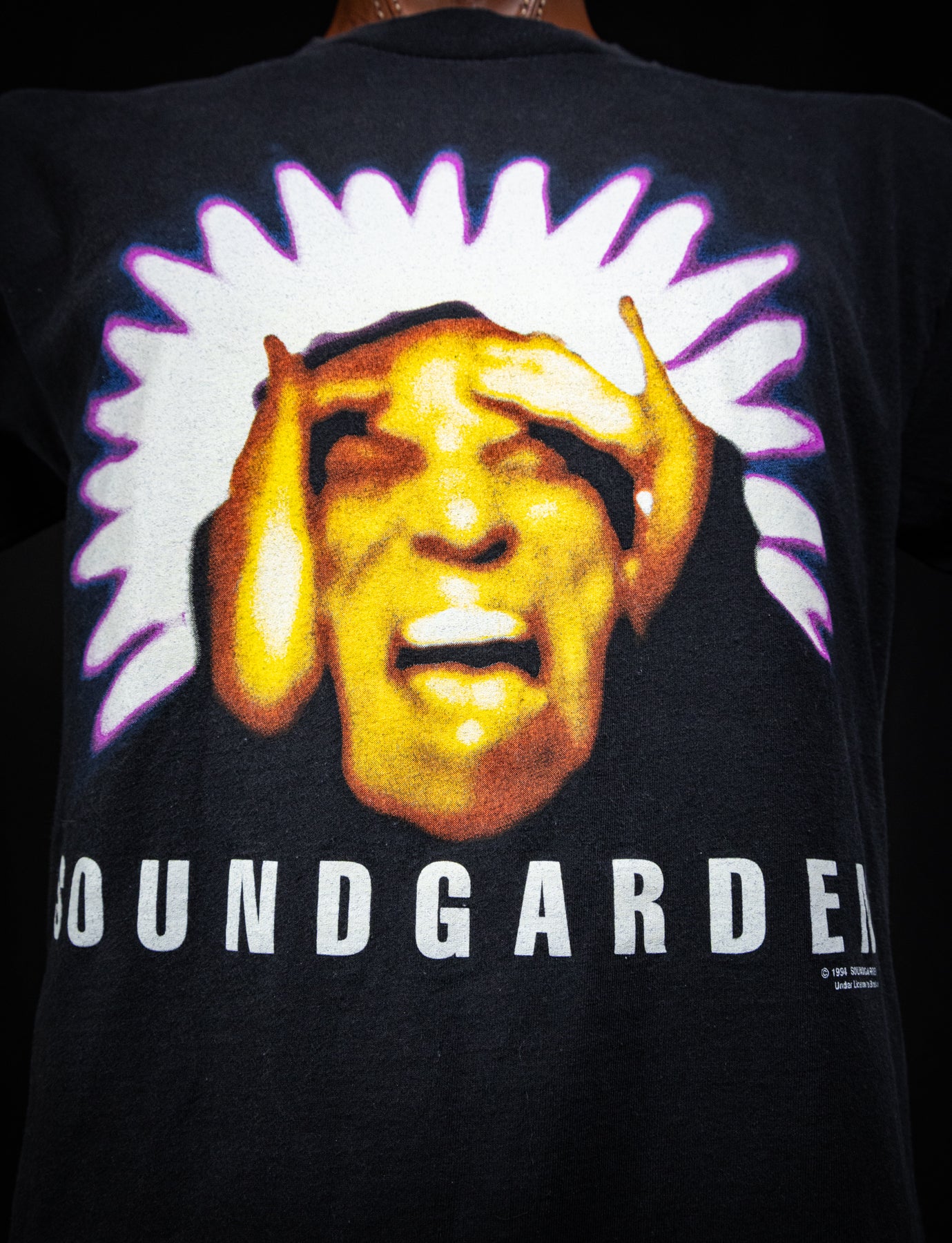 Vintage 1994 Soundgarden Black Hole Sun Concert T Shirt Large/XL