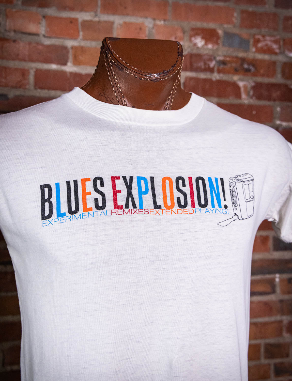 Vintage 1995 Jon Spencer Blues Explosion Lofi Demonstrational Concert T Shirt Large