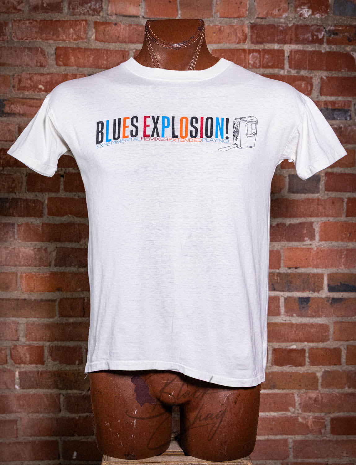 Vintage 1995 Jon Spencer Blues Explosion Lofi Demonstrational Concert T Shirt Large