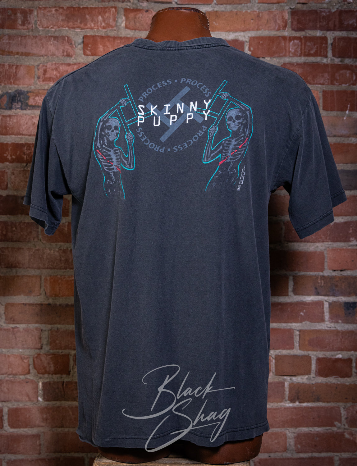 Vintage 1995 Skinny Puppy Cures That Kill Concert T Shirt XL