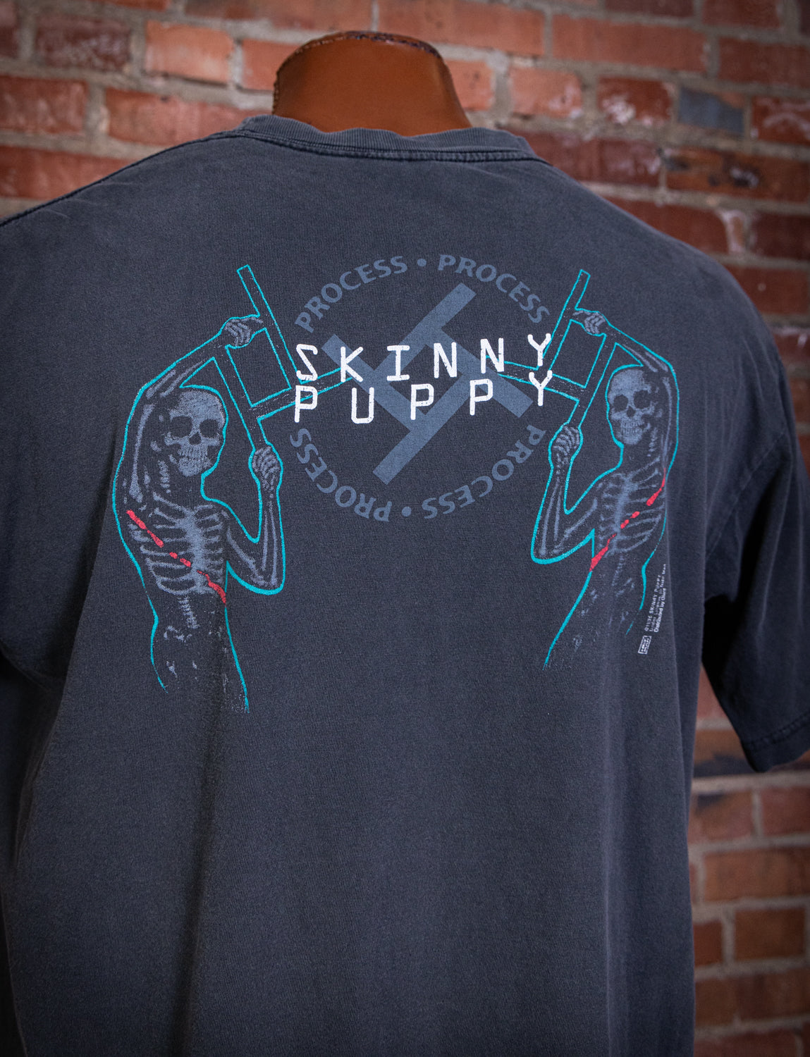 Vintage 1995 Skinny Puppy Cures That Kill Concert T Shirt XL